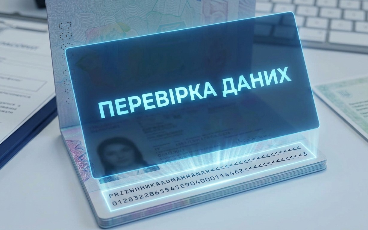 Автоматична перевірка документа — MRZ, термін дії, дані